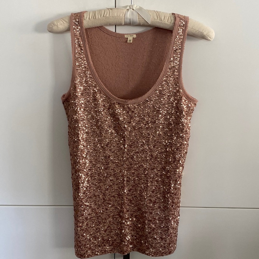 J.Crew Sequin Tank